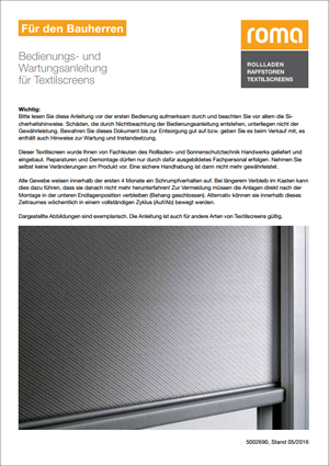 Bildquelle: ROMA KG Bildquelle: ROMA KG